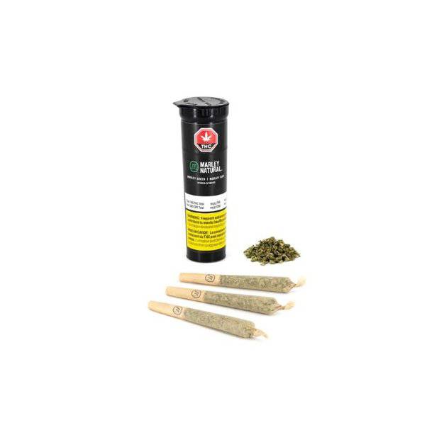 Dried Cannabis - AB - Marley Natural Green Pre-Roll - Format: - Marley Natural