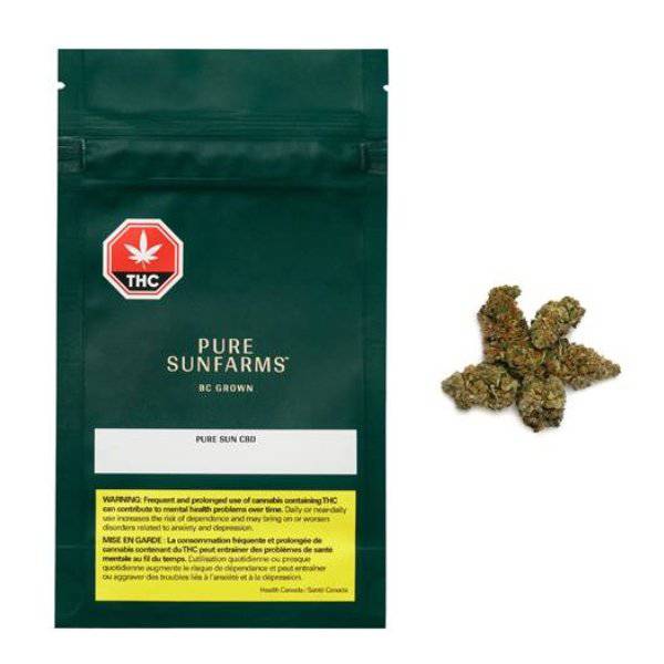 Dried Cannabis - AB - Pure Sunfarms Pure Sun CBD Flower - Format: - Pure Sunfarms