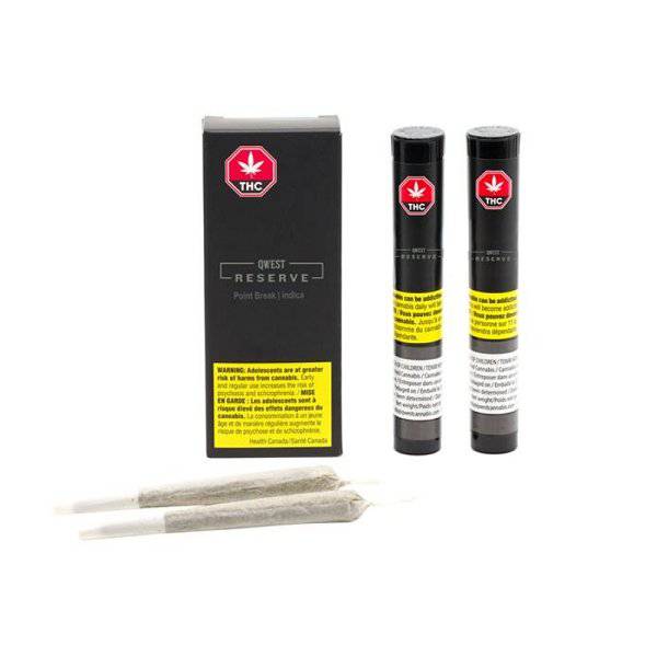 Dried Cannabis - AB - Qwest Reserve Point Break Pre-Roll - Format: - Qwest Reserve