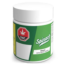 Dried Cannabis - AB - Spinach Diesel Flower - Format: - Spinach