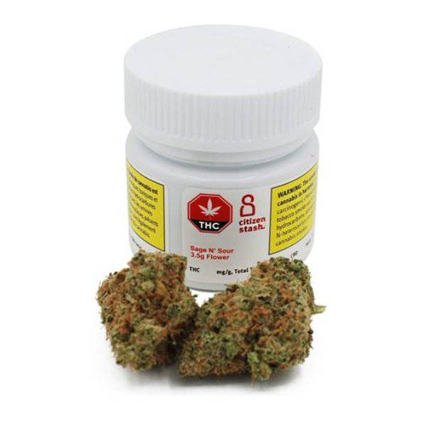 Dried Cannabis - MB - Citizen Stash Sage n' Sour Flower - Format: - Citizen Stash