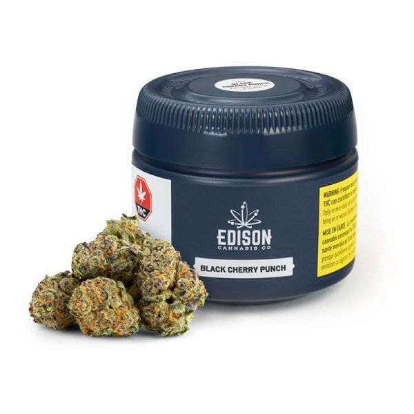 Dried Cannabis - MB - Edison Black Cherry Punch Flower - Format: - Edison