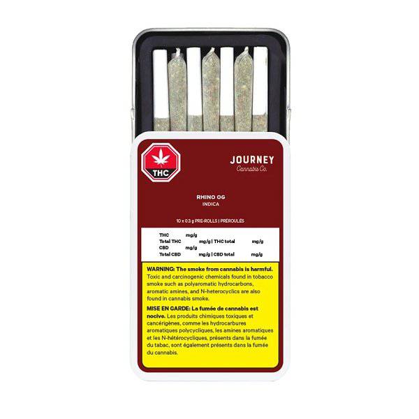 Dried Cannabis - MB - Journey White Crush Pre-Roll - Format: - Journey
