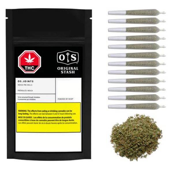 Dried Cannabis - MB - Original Stash OS.JOINTS Indica Pre-Roll - Format: - Original Stash