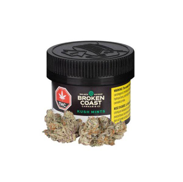Dried Cannabis - SK - Broken Coast Kush Mints Flower - Format: - Broken Coast
