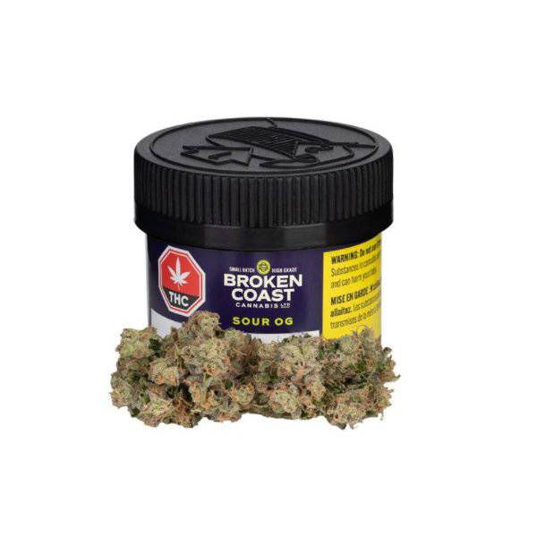 Dried Cannabis - SK - Broken Coast Sour OG Flower - Format: - Broken Coast