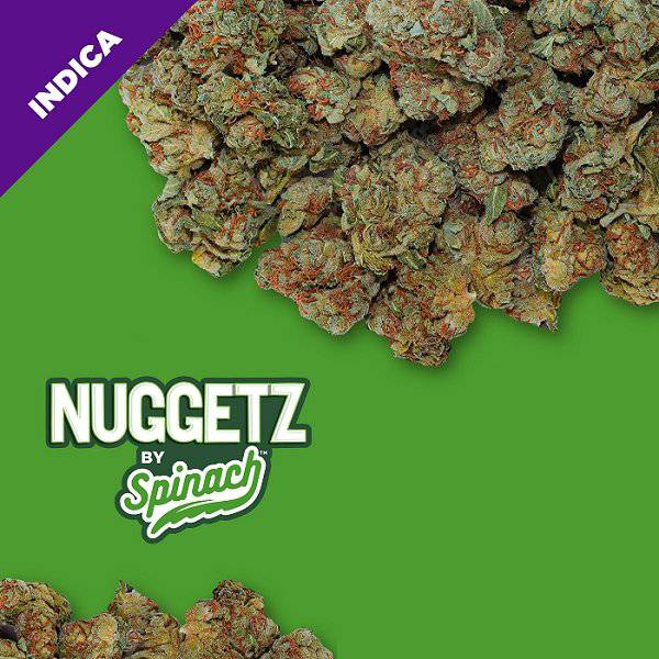 Dried Cannabis - SK - Nuggetz by Spinach Indica Flower - Format: - Spinach