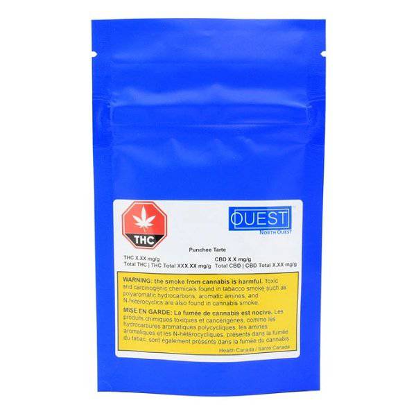 Dried Cannabis - SK - OUEST North Ouest Punchee Tart Flower - Format: - OUEST