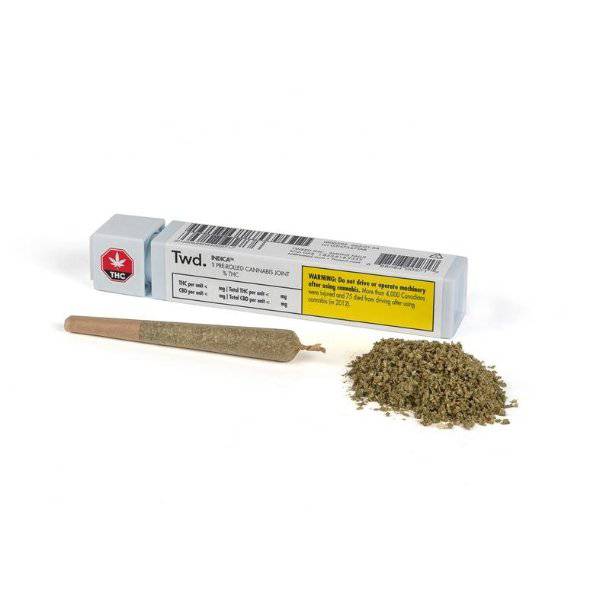 Dried Cannabis - SK - TwD Indica Pre-Roll - Format: - TwD