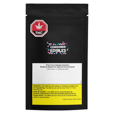 Edibles Solids - MB - Censored Edibles Peach Fuzz Vajayjay THC Gummies - Format: - Censored Edibles