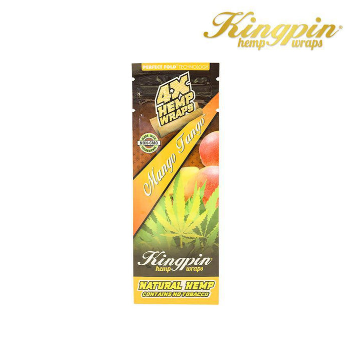 RTL - Kingpin Hemp Wraps 4X Mango Tango - Kingpin