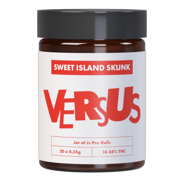 Dried Cannabis - MB - Versus Sweet Island Skunk Jar of Js Pre-Roll - Format: - Versus