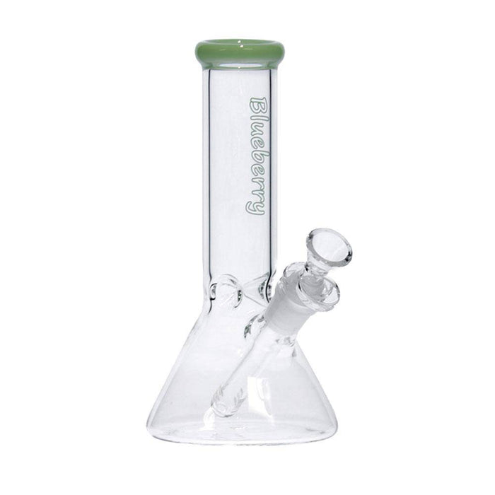 Glass Bong - Blueberry - 8" Beaker Bong - Blueberry