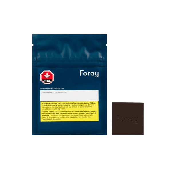 Edibles Solids - MB - Foray Salted Caramel 1-1 THC-CBD Chocolate - Format: - Foray