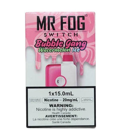 *EXCISED* RTL - Mr Fog Switch Disposable Vape Watermelon Bubble Gang Ice 5500 Puffs - Mr Fog