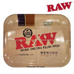 Rolling Tray RAW Metal Large 13.6" x 11" x 1.2" - Raw