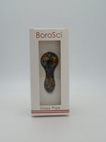 Glass Pipe Borosci Scribbler Design 4.3" - BoroSci