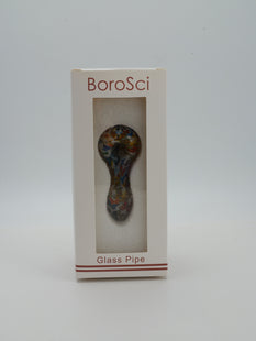 Glass Pipe Borosci Scribbler Design 4.3" - BoroSci
