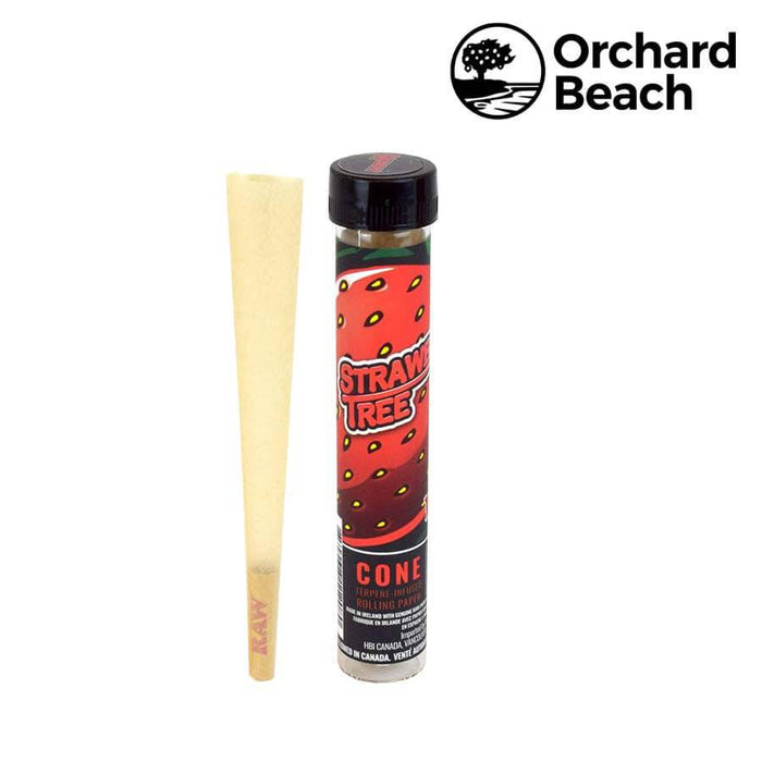 RTL - Rolling Cone Raw Orchard Beach Terpene Infused Strawberry Tree - Raw