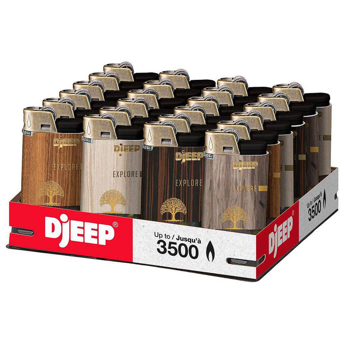 RTL - Disposable Lighters Djeep Elegant Lighter - Djeep