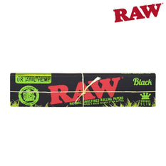 RTL - Raw Black Organic King Size Slim Rolling Papers - Raw