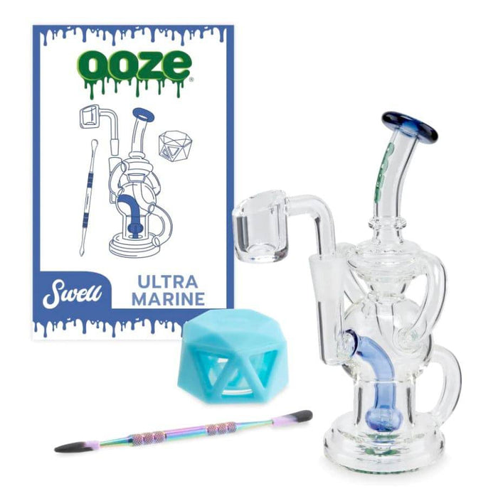 Glass Dab Rig Ooze Mini Recycler - Ooze