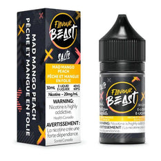 *EXCISED* Flavour Beast Salt Juice 30ml Mad Mango Peach - Flavour Beast