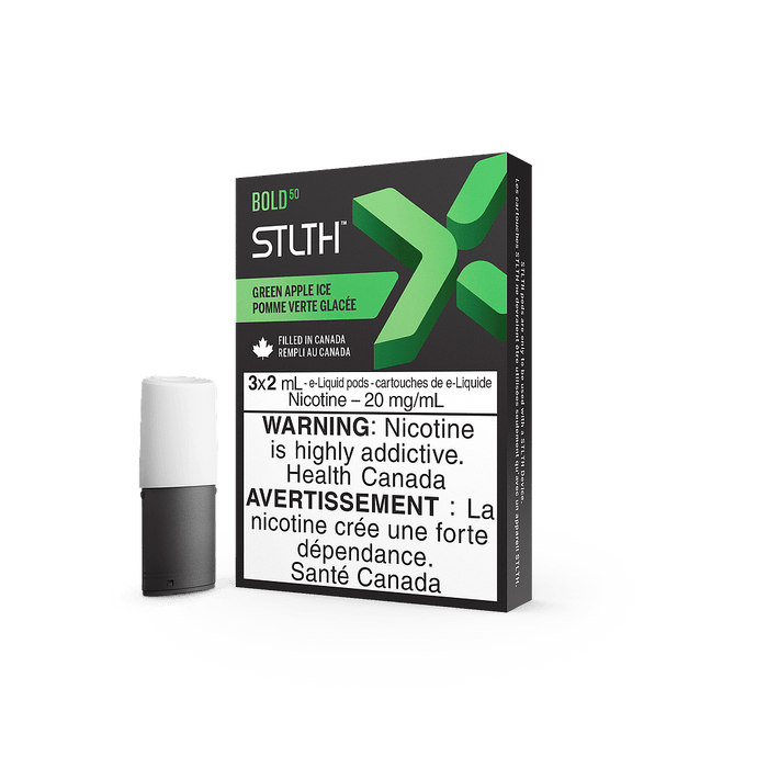 *EXCISED* STLTH X Pod 3-Pack - Green Apple Ice - STLTH