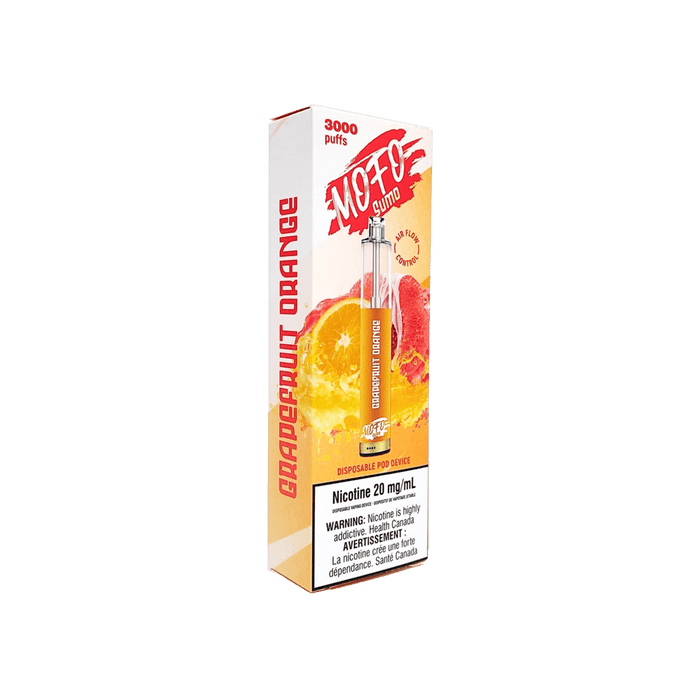 *D/C - EXCISED* RTL - Disposable Vape MOFO Sumo Grapefruit Orange - MOFO Sumo
