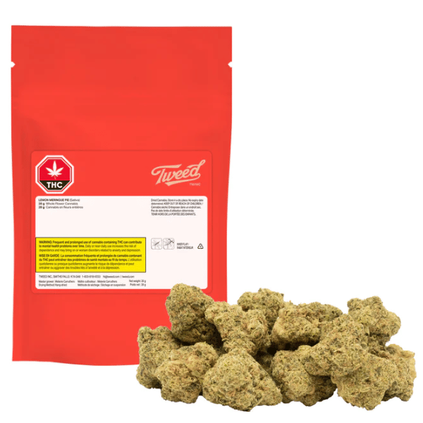 Dried Cannabis - SK - Tweed Lemon Meringue Pie Flower - Format: - Tweed