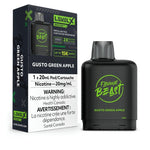 *EXCISED* RTL - Disposable Vape Flavour Beast Level X Boost Pod Gusto Green Apple 20ml - Flavour Beast