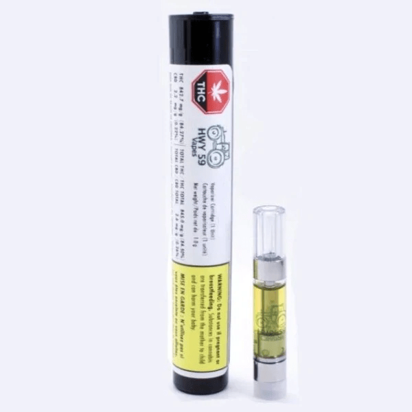 Extracts Inhaled - SK - HWY 59 OG Kush Live Terpene THC 510 Vape Cartridge - Format: - HWY 59