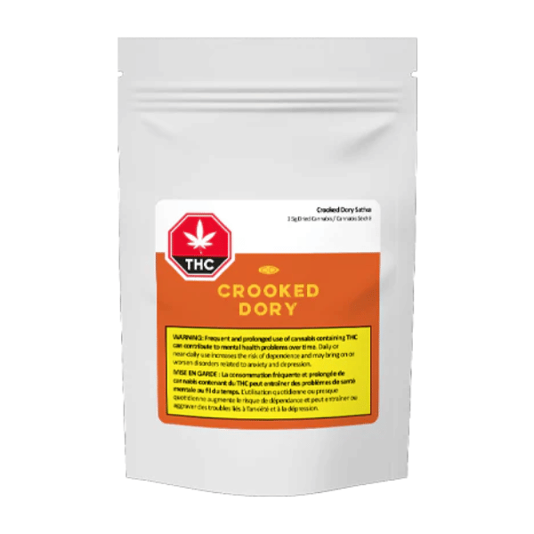 Dried Cannabis - MB - Crooked Dory Sativa Flower - Format: