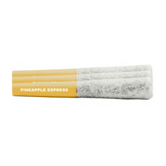 Extracts Inhaled - SK - Claybourne Frosted Flyers Pineapple Express Infused Pre-Roll - Format: