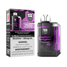 *EXCISED* RTL - Super VPR 7500 Disposable Vape 7500 Puff Grape Blackcurrant - Super VPR