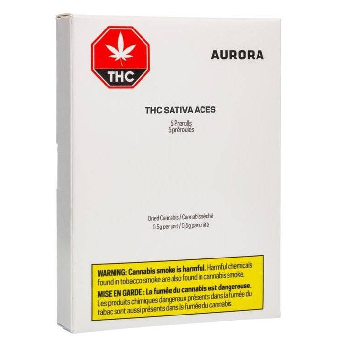 Dried Cannabis - AB - Aurora Aces Sativa Pre-Roll - Grams: - Aurora