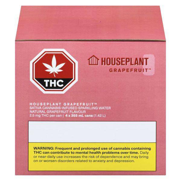 Edibles Non-Solids - MB - Houseplant Sparkling Grapefruit THC Beverage - Format: - Houseplant