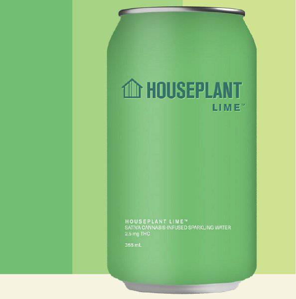 Edibles Non-Solids - MB - Houseplant Sparkling Lime THC Beverage - Format: - Houseplant