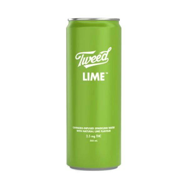 Edibles Non-Solids - MB - Tweed Lime THC Sparkling Water - Format: - Tweed