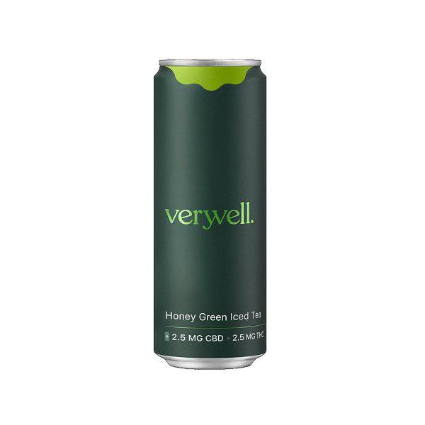 Edibles Non-Solids - MB - Veryvell Honey Green Iced Tea 1-1 THC-CBD Beverage - Format: - Veryvell