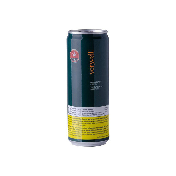 Edibles Non-Solids - SK - Veryvell Lemon Black Iced Tea 1-1 THC-CBD Beverage - Format: - Veryvell