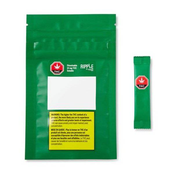Edibles Solids - AB - Ripple x TGOD Infusers Dissovable THC Powder - Format: - Ripple x TGOD
