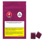Edibles Solids - AB - Wana Pomegranate Blueberry Acai Hybrid Sour 1-5 THC-CBD Gummies - Format: - Wana