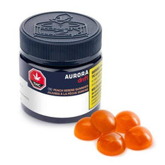 Edibles Solids - MB - Aurora Drift Gummies CBD Peach Serene - Format: - Aurora Drift