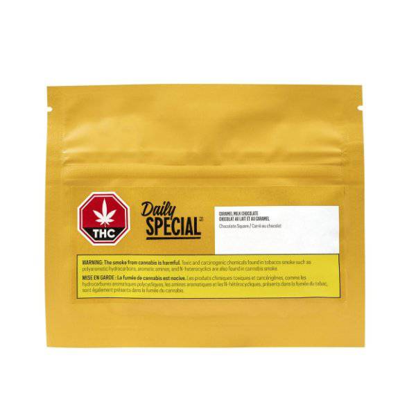 Edibles Solids - MB - Daily Special Caramel THC Milk Chocolate - Format: - Daily Special