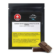 Edibles Solids - MB - Legend Raspberry THC Milk Chocolate - Format: - Legend