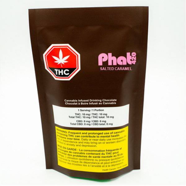 Edibles Solids - MB - Phat420 Salted Caramel THC Drinking Chocolate - Format: - Phat420