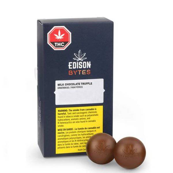 Edibles Solids - SK - Edison Byte Gingerbread THC Milk Chocolate - Format: - Edison