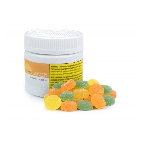 Edibles Solids - SK - Monjour Sunny Citrus CBD Gummies - Format: - Monjour