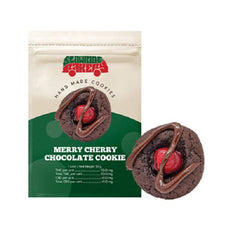 Edibles Solids - SK - Slowride Bakery Merry Cherry Chocolate THC Cookie - Format: - Slowride Bakery